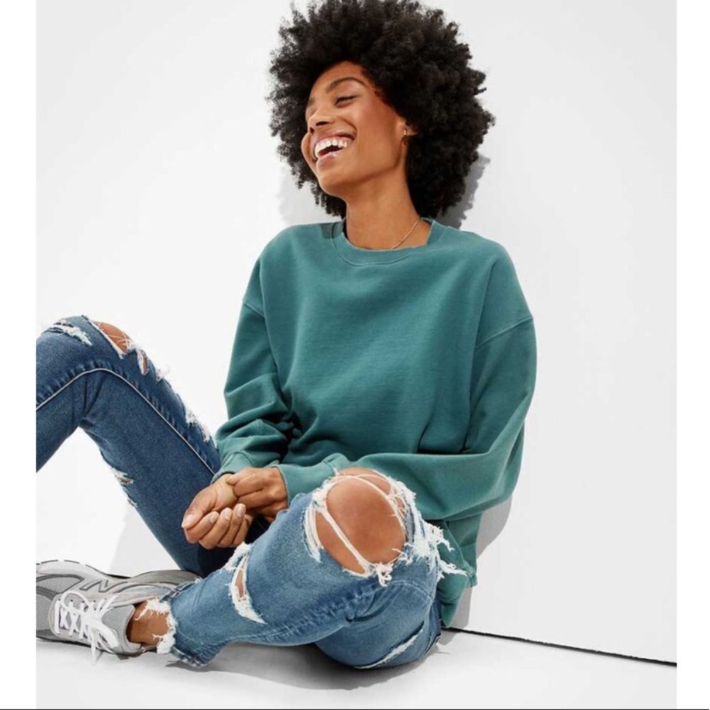 American Eagle Oversized Vintage Crewneck